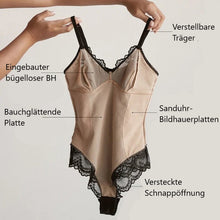 Laden Sie das Bild in den Galerie-Viewer, Sexy Spitzenbody mit Bauchkontrolle