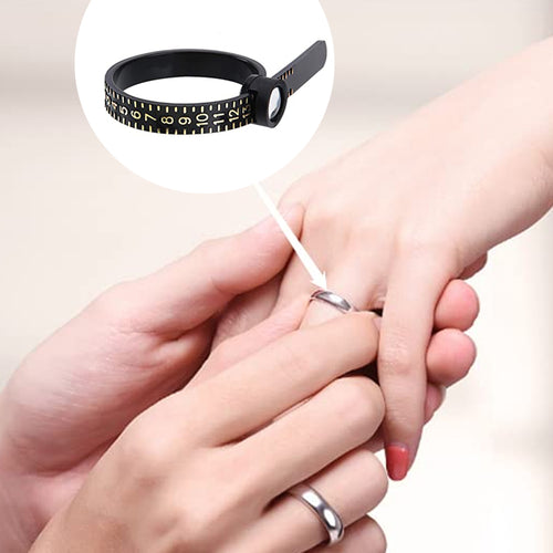 Ringgrößenmess Set mit Lupe