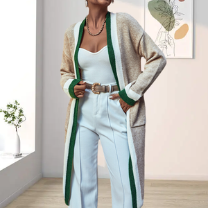 Einfarbiger Cardigan