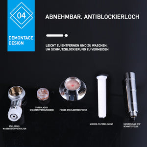 Handduschkopf mit Hochdruck