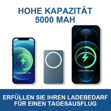 Laden Sie das Bild in den Galerie-Viewer, Tragbare Drahtlose Magnetische Powerbank