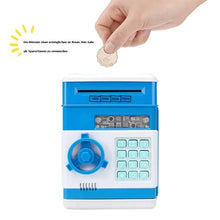 Laden Sie das Bild in den Galerie-Viewer, Kinderspardose mit Zahlenschloss