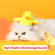 Laden Sie das Bild in den Galerie-Viewer, Gelbes Entenspielzeug für Katze