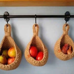 Hängende Wand-Gemüse-Obst-Körbe (18* 17cm)