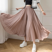 Laden Sie das Bild in den Galerie-Viewer, Trendige Hose Mit Plissee-Design