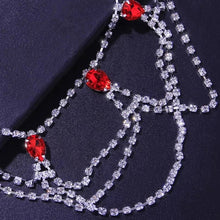 Laden Sie das Bild in den Galerie-Viewer, Rubin Königin Beinkette