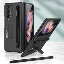 Laden Sie das Bild in den Galerie-Viewer, Modisches Telefon Hülle mit Stiftschlitz für Samsung Galaxy Z Fold 3