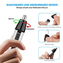 Laden Sie das Bild in den Galerie-Viewer, Multifunktionaler Elektrischer Nasenhaarschneider