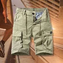 Laden Sie das Bild in den Galerie-Viewer, Lässige Shorts mit mehreren Taschen für Herren
