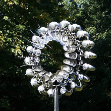 Laden Sie das Bild in den Galerie-Viewer, Einzigartige und magische Windmühle aus Metall