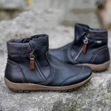 Laden Sie das Bild in den Galerie-Viewer, Wasserdichte Stiefel mit Reißverschluss für Damen