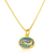 Laden Sie das Bild in den Galerie-Viewer, Halskette mit Sternenwal für Kinder