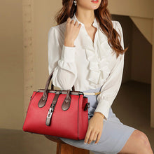 Laden Sie das Bild in den Galerie-Viewer, Modische Damen Umhängetasche &amp; Handtasche aus PU Leder