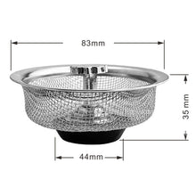 Laden Sie das Bild in den Galerie-Viewer, Edelstahl Ersatzfilter für Spülbecken