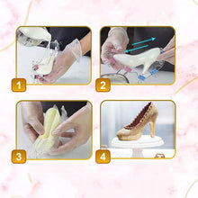 Laden Sie das Bild in den Galerie-Viewer, Luxuriöse Schokoladenform In Form Von Stöckelschuhen