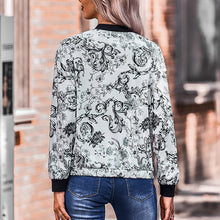 Laden Sie das Bild in den Galerie-Viewer, Modische Bedruckte Jacke