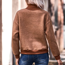 Laden Sie das Bild in den Galerie-Viewer, Wärmer Fleece-Thermooberteil mit Rollkragen