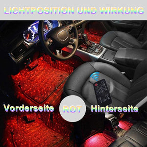 Umgebungslicht im Autoinnenraum