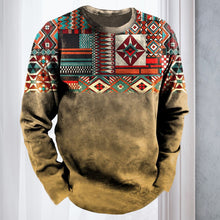 Laden Sie das Bild in den Galerie-Viewer, Sweatshirt mit Rundhalsausschnitt und Digitaldruck