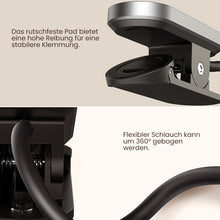 Laden Sie das Bild in den Galerie-Viewer, Tragbare wiederaufladbare LED-Berührungslampe mit Clip