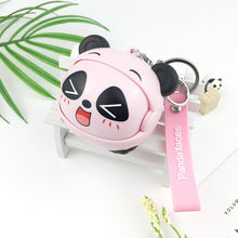 Laden Sie das Bild in den Galerie-Viewer, Süßer gesichtsveränderbarer Panda-Schlüsselanhänger