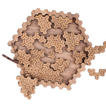 Laden Sie das Bild in den Galerie-Viewer, Dreidimensionales Holzpuzzle mit hohem Schwierigkeitsgrad