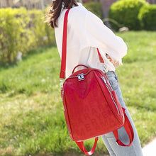 Laden Sie das Bild in den Galerie-Viewer, Modischer Rucksack mit einfachem Buchstabenmuster