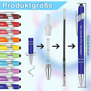 10 Stück lustige Bürostifte (schwarze Tinte)