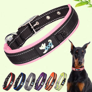 Reflektierendes Hundehalsband Aus Nylon