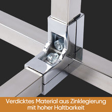 Laden Sie das Bild in den Galerie-Viewer, Verschiedene Formen von Vierkantrohrverbindern aus Edelstahl