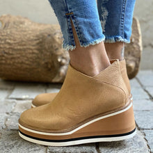 Laden Sie das Bild in den Galerie-Viewer, Herbst lässige Damen kurze Stiefel