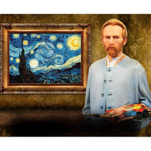 Laden Sie das Bild in den Galerie-Viewer, Van Gogh Sternenhimmel Diamantmalerei