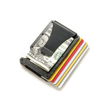 Laden Sie das Bild in den Galerie-Viewer, Kohlefaser-Geldbörse im Kartenetui-Stil
