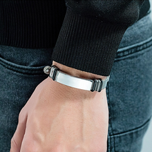 Laden Sie das Bild in den Galerie-Viewer, Modisches Riemenarmband für Herren