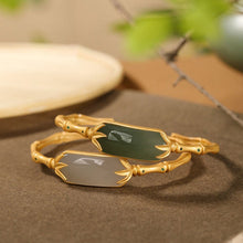 Laden Sie das Bild in den Galerie-Viewer, Elegantes antikes Bambusarmband