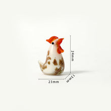 Laden Sie das Bild in den Galerie-Viewer, Kreative Buntglasur-Hähnchendekoration