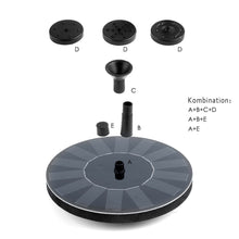 Laden Sie das Bild in den Galerie-Viewer, Solarbetriebene Mini-Brunnen-Wasserpumpe für den Außenbereich