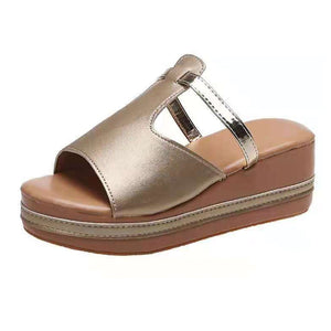 Beliebte Einfarbige Sandalen