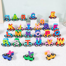 Laden Sie das Bild in den Galerie-Viewer, Hölzernes digitales Eisenbahn-Spielzeug