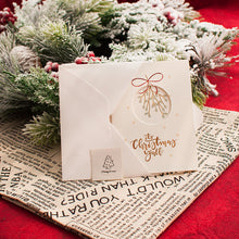 Laden Sie das Bild in den Galerie-Viewer, Einzigartige Handliche Weihnachtsgrußkarten aus Papier