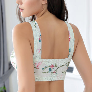 Bedruckter dünner Plus-Size-BH