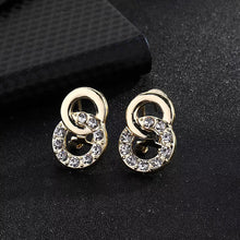Laden Sie das Bild in den Galerie-Viewer, Luxuriöses Funkelndes Schmuckset