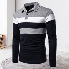 Laden Sie das Bild in den Galerie-Viewer, Kontrast-Poloshirt für Herren