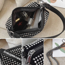 Laden Sie das Bild in den Galerie-Viewer, Stilvolle Umhängetasche mit Diamanten