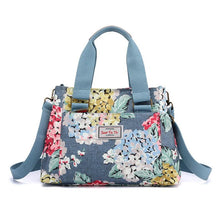 Laden Sie das Bild in den Galerie-Viewer, Schultertasche aus Nylon mit großem Fassungsvermögen