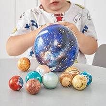 Laden Sie das Bild in den Galerie-Viewer, Hölzernes Sonnensystem - Kosmos Lernspiel Spielzeug