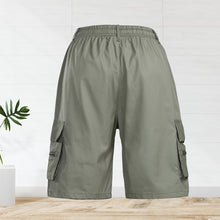 Laden Sie das Bild in den Galerie-Viewer, Lässige sportliche Frachtshorts für Herren mit mehreren Taschen