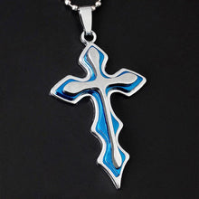 Laden Sie das Bild in den Galerie-Viewer, Kreuz Anhänger Halskette