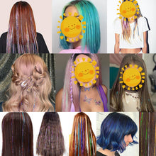 Laden Sie das Bild in den Galerie-Viewer, Bunte Golddrahtperücke