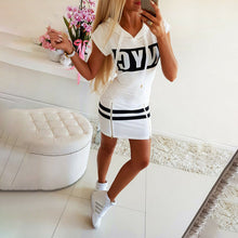 Laden Sie das Bild in den Galerie-Viewer, Modisches Schmales Kleid mit Reißverschluss